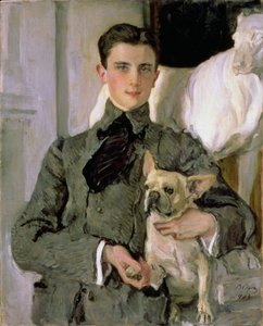 Portræt af grev Feliks Feliksovich Sumarokov-Jelstov (1887-1967) senere prins Yusupov, 1903